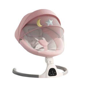 Mecedora Eléctrica para Bebe Rosado