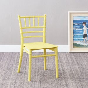 Silla Tifanny Infantil COLOR AMARILLO