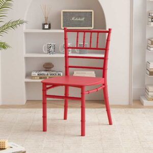 Silla Tifanny Infantil COLOR ROJO